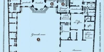 Karta över Hôtel Matignon
