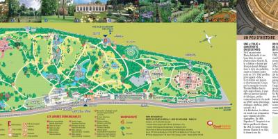 Karta över Parc De Bagatelle